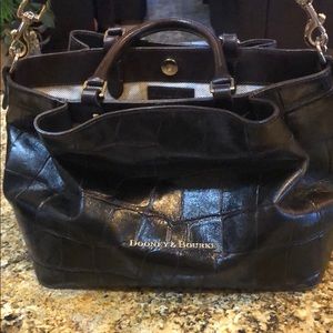 Dooney & Bourke leather tote bag